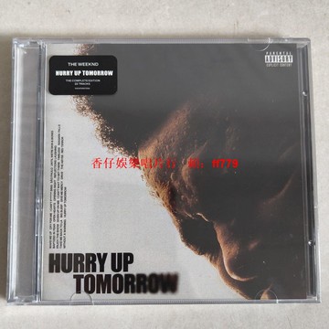 盆栽 The Weeknd《Hurry Up Tomorrow》豪華完整版2CD 22首全收錄 全新未拆封 正版音像製品 音質清晰 限量收藏版