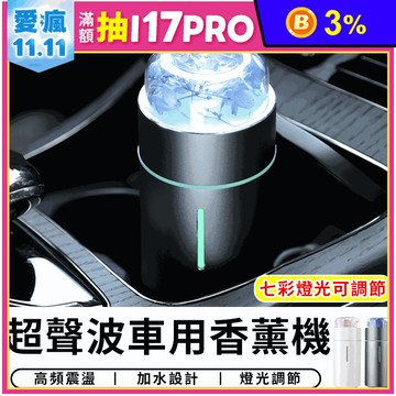 永生花超音波香薰機 (車家兩用/車內香氛/加濕器)