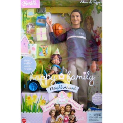 Barbie(バービー) Happy Family Neighborhood - 2 人形 + Mini Truck