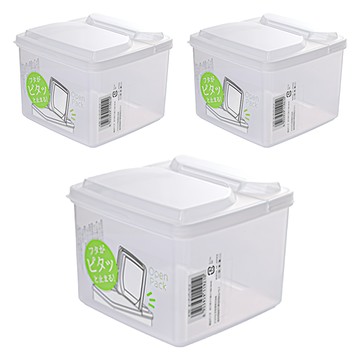 nakaya k192 掀蓋雙開收納盒1.3l  1入  透明