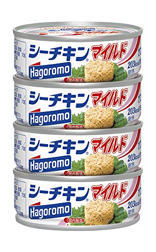 はごろも シーチキンマイルド(0664) 70g 4缶