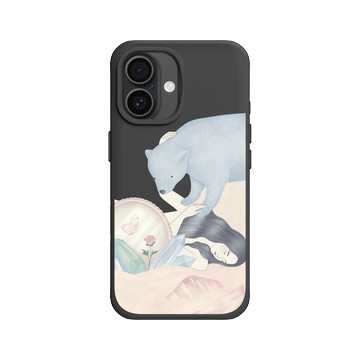 iPhone 16 SolidX 黑 - 欣蒂小姐 Miss Cyndi - 夢裡的熊