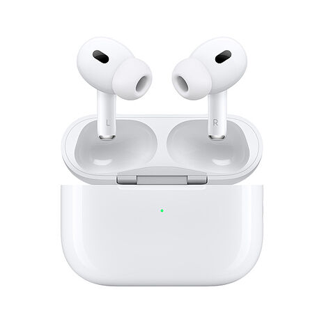 Apple原廠 AirPods Pro (第2代) 無線耳機 MagSafe 充電盒 (MQD83TA/A)-白