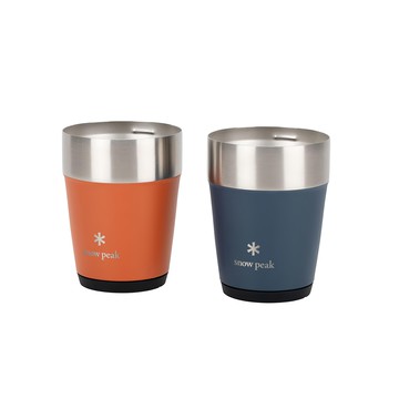 snow peak 雪諾必克 真空啤酒厚平底杯 360 DUO  360ml  2個