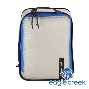 【EAGLE CREEK 】COMPRESSION CUBE可壓縮旅行收納袋『ABGY藍/灰』S戶外.露營.登山 ECA48ZJ