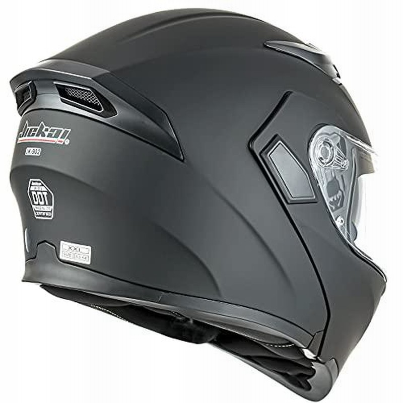 フラワーB ブルーグレイ モジュラーモーターバイクヘルメットDOT/ECE