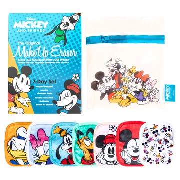 MakeUp Eraser 原創魔法卸妝巾 迪士尼米奇家族七件組  迪士尼米奇家族  1組