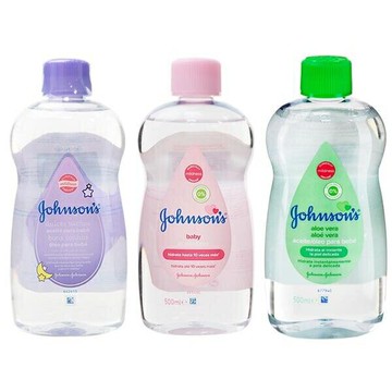 Johnsons 嬰兒潤膚油(500ml) 薰衣草／原味／蘆薈『STYLISH MONITOR』D249255