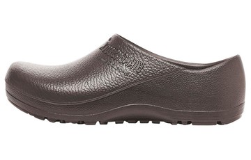 BIRKENSTOCK PROFI-BIRKI POLYURETHANE SANDALS BROWN