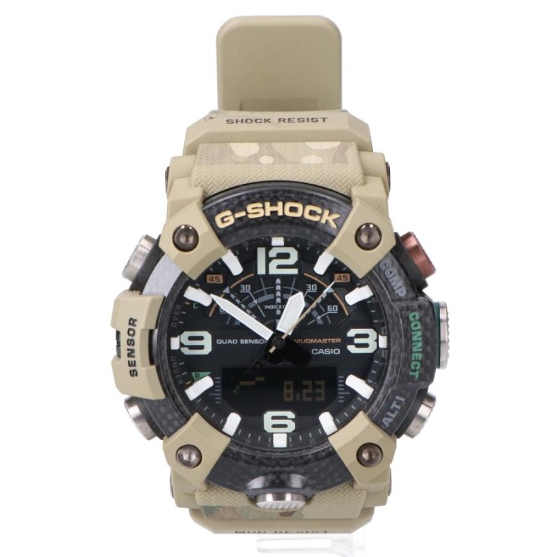 腕時計(デジタル)G-SHOCK イギリス陸軍 GG-B100BA-1ADR ブラック ...