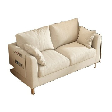 沙發小戶型簡約臥室出租房簡易網紅雙人三人客廳布藝直發工廠直銷[DD280308]