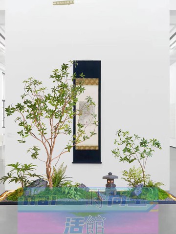 免運 可開發票 新中式仿真綠植造景馬醉木假樹裝飾酒店辦公室茶室室內外景觀布置