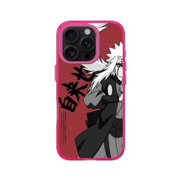 iPhone 16 Pro Clear 粉漾桃 - 火影忍者 Naruto - 角色系列-自來也