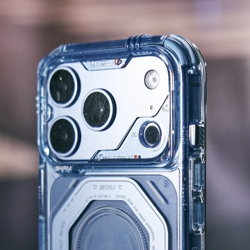Skinarma iPhone18 Pro/ProMax Magma磁吸防摔金屬款手機殼附掛扣