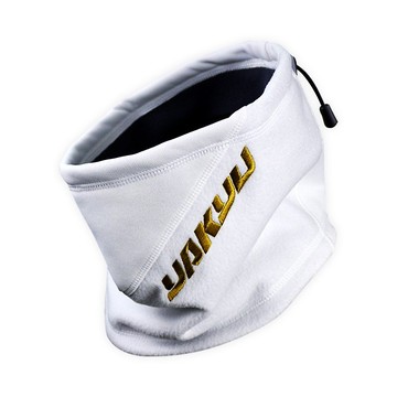 【野YAKYU】流線剪接造型護頸套 - 白/白