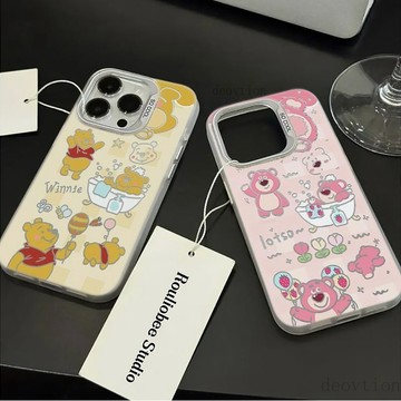 卡通維尼熊 熊抱哥 適用 iPhone 15 Pro Max 14 13 12 11 xs xr 7/8 手機殼 保護殼