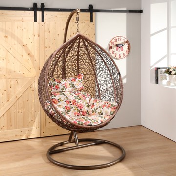 LOGIS-中黑毬果休閒吊籃椅 吊椅 鳥巢 【CM】