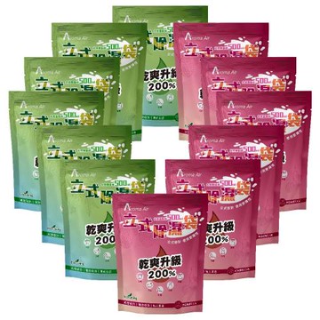 【皂福】Aroma Air 立式除濕袋 晨光茶韻/美荔盛夏 (2袋/包 共12包)