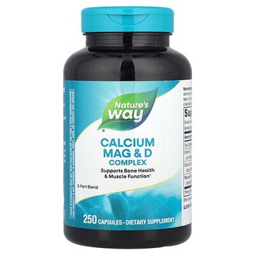 Nature's Way, 鈣鎂維生素D複合物，250粒膠囊