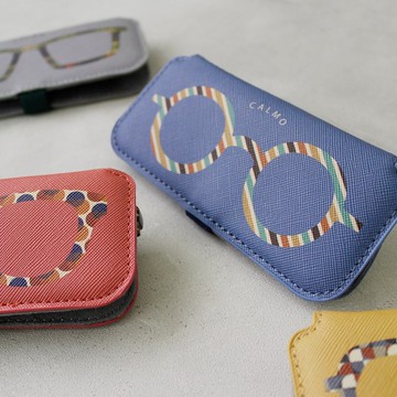 隨身眼鏡套 Calmo Eyeglass Case カルモ 纖薄眼鏡盒 鏡面印花 (馬賽克)