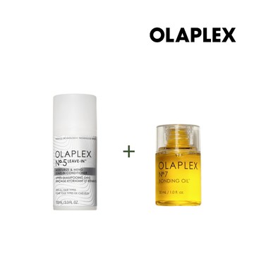 OLAPLEX歐啦 5L號免沖洗髮芯柔韌護髮素 100ml+7號結構還原精油30ml