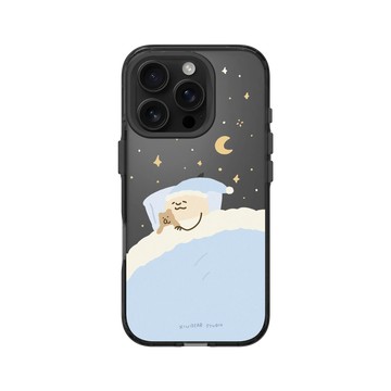 iPhone 16 Pro Clear 酷墨灰 - 咻咻熊 XiuXiubear - 晚安泥