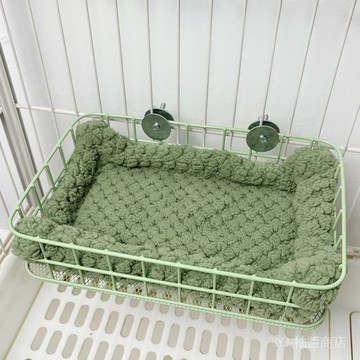 ✨可開發票#倉鼠玩具花枝鼠金絲熊鐵藝平臺籠子固定跳臺荷蘭豬床涼席窩用品#免運