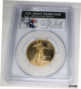 アンティークコイン コイン 金貨 銀貨 Gold Eagle 2oz PCGS PR69DCAM Signed by US Mint Director Philip Diehl 2010W