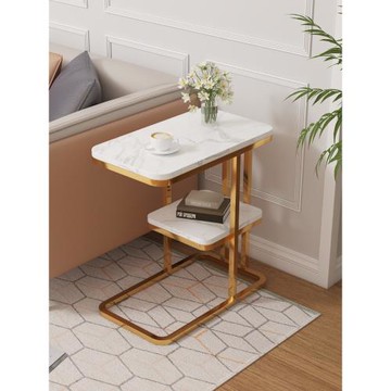 沙發邊幾迷你小茶幾客廳現代邊柜側柜陽臺置物小桌子幾輕奢方角幾