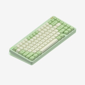Nuphy Halo75 V2 三模機械鍵盤 粉綠色 NuPhy自研軸