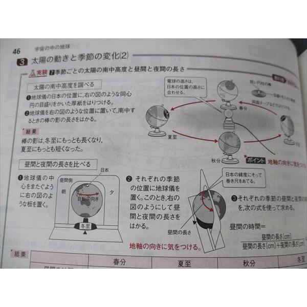 TQ28-021 塾専用 中学必修テキスト理科3年 [啓林]未来へひろがるサイエンス準拠 未使用品 15m5B