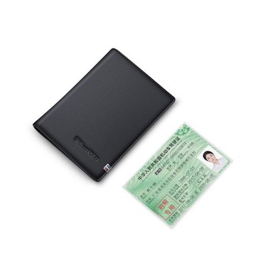 正品保羅卡包男士新款2025真皮超薄迷你青年高檔小巧駕駛證證件包