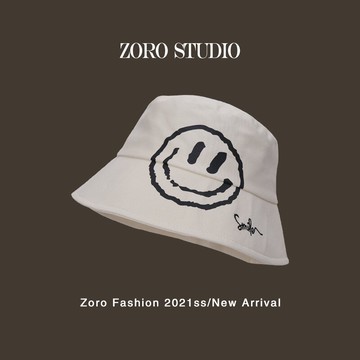 漁夫帽薄款韩版百搭渔夫帽 戴上它一整天都开心的笑脸 防晒遮阳【淘夢屋】