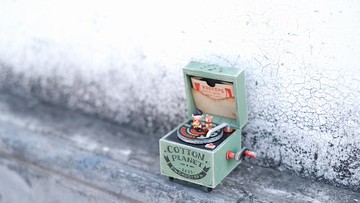 【棉花星球】復古唱片機