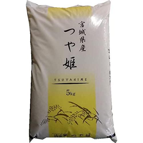 宮城県産 つや姫 無洗米 5kg 登米産一等米