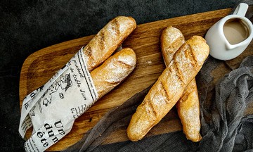 聖誕禮物/交換禮物法棍麵包蠟燭/烘焙蠟燭/香氛/療癒/仿真