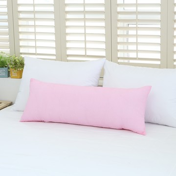 I'm Living 泡泡紗身體抱枕  小 (35 x 90 cm)  粉紅色