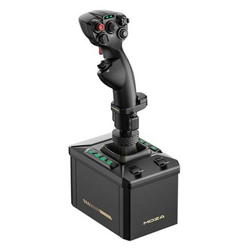 米特3C數位–MOZA 魔爪 AB6 6牛頓米 飛行力回饋套裝 模擬飛行基座 含握把操縱搖桿/AS017