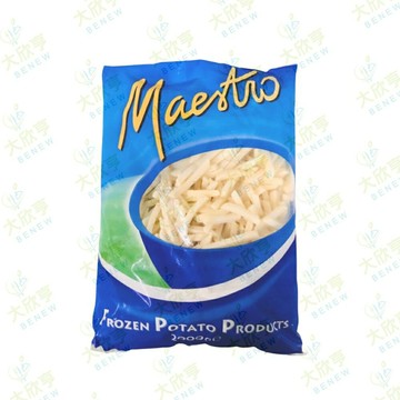 ??比利時??冷凍1/4細薯條(素食可用)【2公斤裝*馬鈴薯加工品*進口薯製品】《大欣亨》B046006