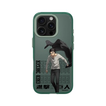 iPhone 16 Pro Clear 憂墨綠 - 進擊的巨人 Attack On Titan -S4 - 我的名字是：艾蓮·葉卡