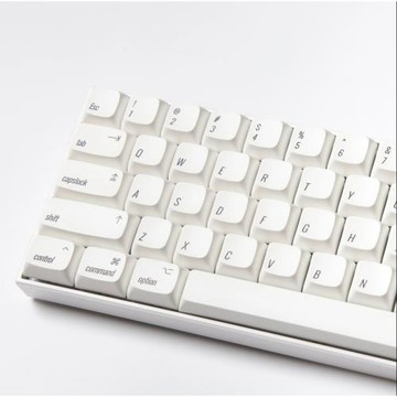 蘋果風鍵帽MAC極簡白XDA簡約61 64 68 84 87 98 104 適用于apple