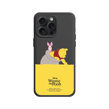 iPhone 15 Pro Max SolidX 黑 - 迪士尼-小熊維尼 Disney Winnie The Pooh - 蜂蜜冒險
