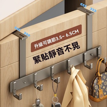 🚀隔日到店 清倉下殺 🚀門後掛鉤 免打孔掛勾 太空鋁金屬掛鉤 衣帽鉤 掛衣鉤 衣服掛鉤 免釘 帽勾 包包掛架 門後 掛鉤