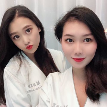 皮膚管理美容院工作服白大褂女中袖半永久紋繡微整養生美容師衣服