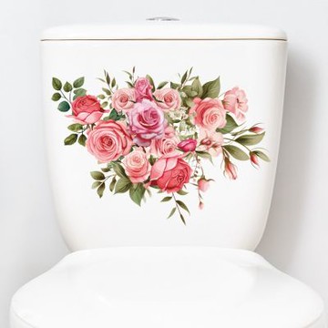 【MR.ZAKKA】創意萬用裝飾貼紙-植物主題 浪漫彩繪花卉 O款 居家布置 DIY可移式壁貼 無痕壁貼 牆貼