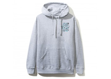 BT21 X ASSC TRACEABLE GREY HOODIE