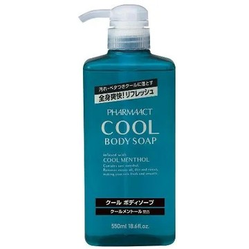 日本熊野 Pharmaact COOL 酷涼沐浴精 550ml