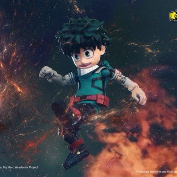 正版 Herocross HMF#087 綠谷出久 我的英雄學院 我英 綠谷 笨久 可動公仔