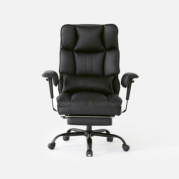 特力屋 斯伏特皮革電腦椅 附腳架