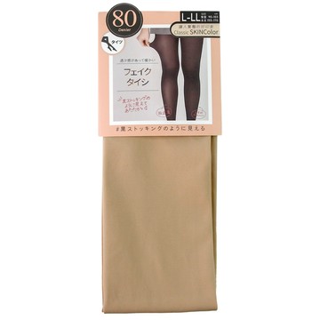 ALX假透膚80D保暖褲襪-膚-多尺寸任選